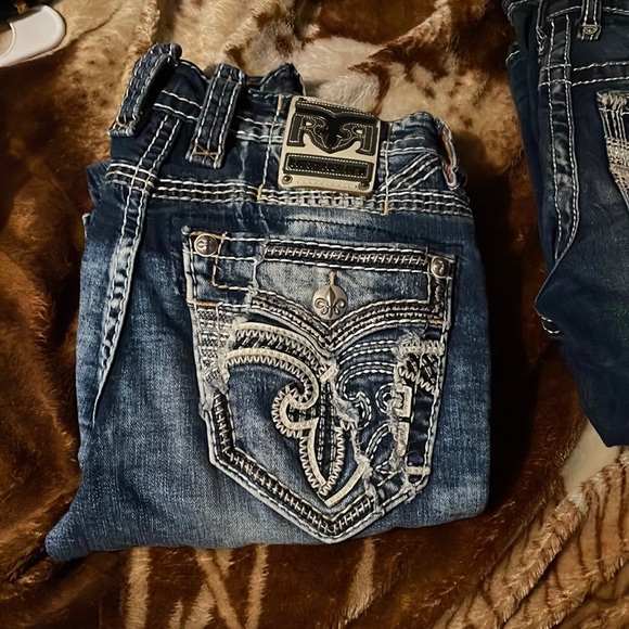 Rock revivals Size 29 Dark- light bluish color Alpine straight